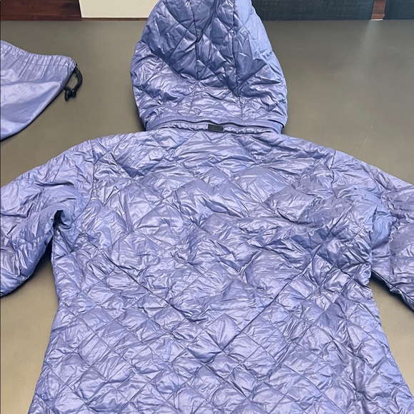 Athleta Purple Packable Down Jacket with Removable Hood Size M - Picture 7 of 7